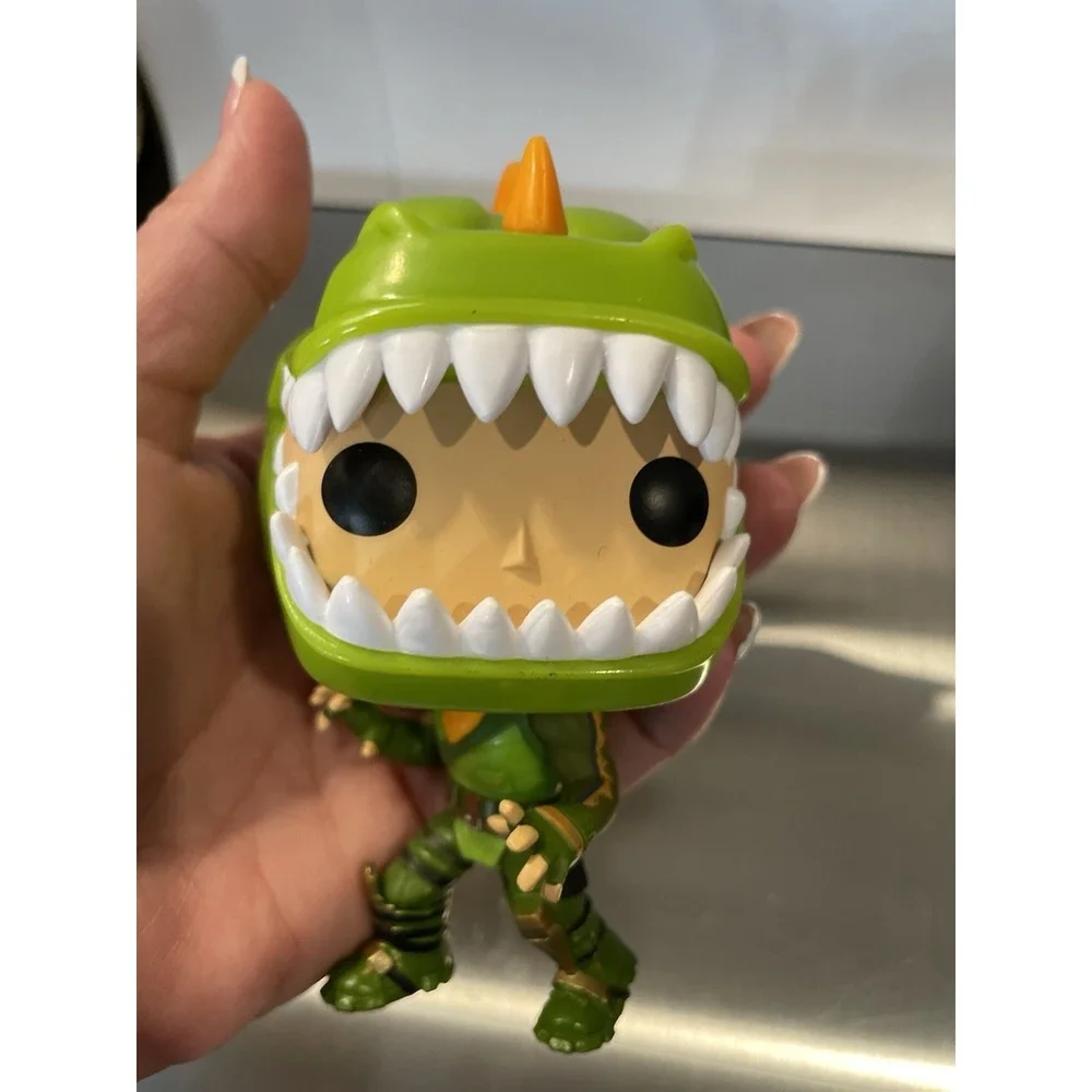 Funko POP! Vinyl Figure Game‎ Fortnite Green Rex #443 Loose No Box WOW!!! Gift
